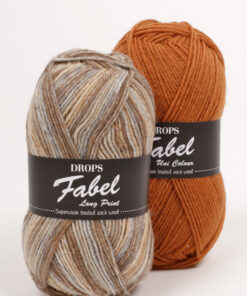 DROPS | Fabel Longprint | sokkenwol