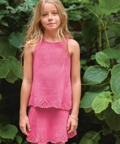 Sandnes Garn l Patroon | 2405 | No. 6A/6B Augustin Skirt & Singlet Junior