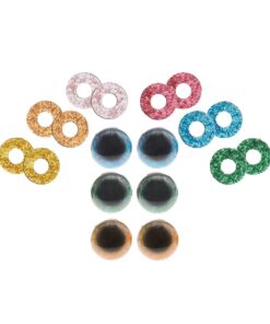 Rico Design - Veiligheidsogen glitter diverse diameters