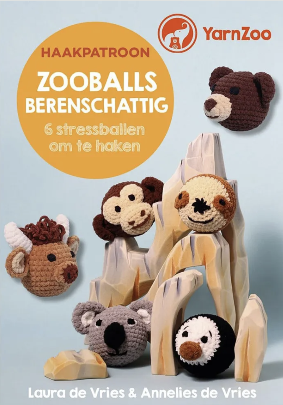 Yarnzoo | Haakboek Zooballs Berenschattig stressbal