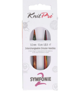 Knit Pro | Symfonie 2 - Verwisselbare korte rondbreinaalden (10 cm) - Afbeelding 2