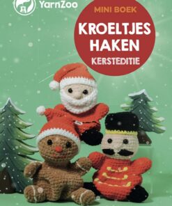 Yarnzoo | Mini Haakboek Kroeltjes: Kersteditie