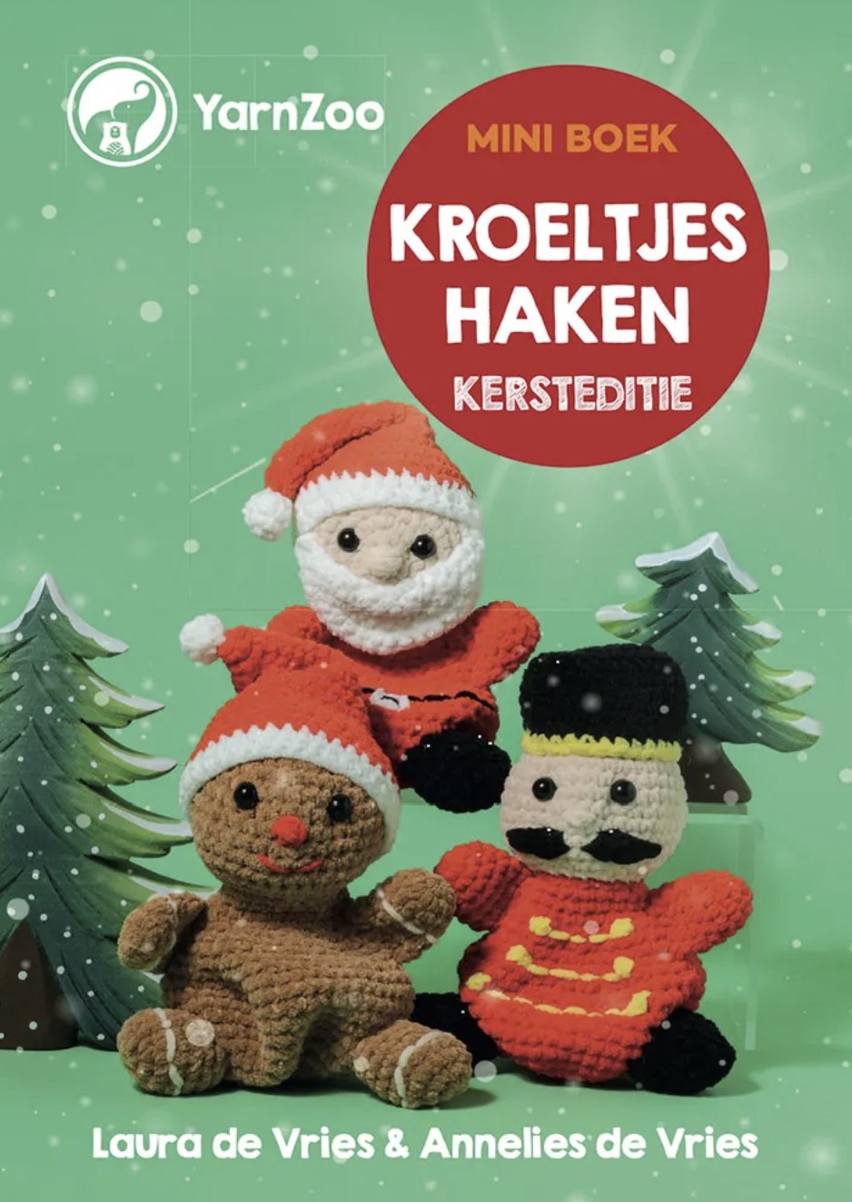 Yarnzoo | Mini Haakboek Kroeltjes: Kersteditie