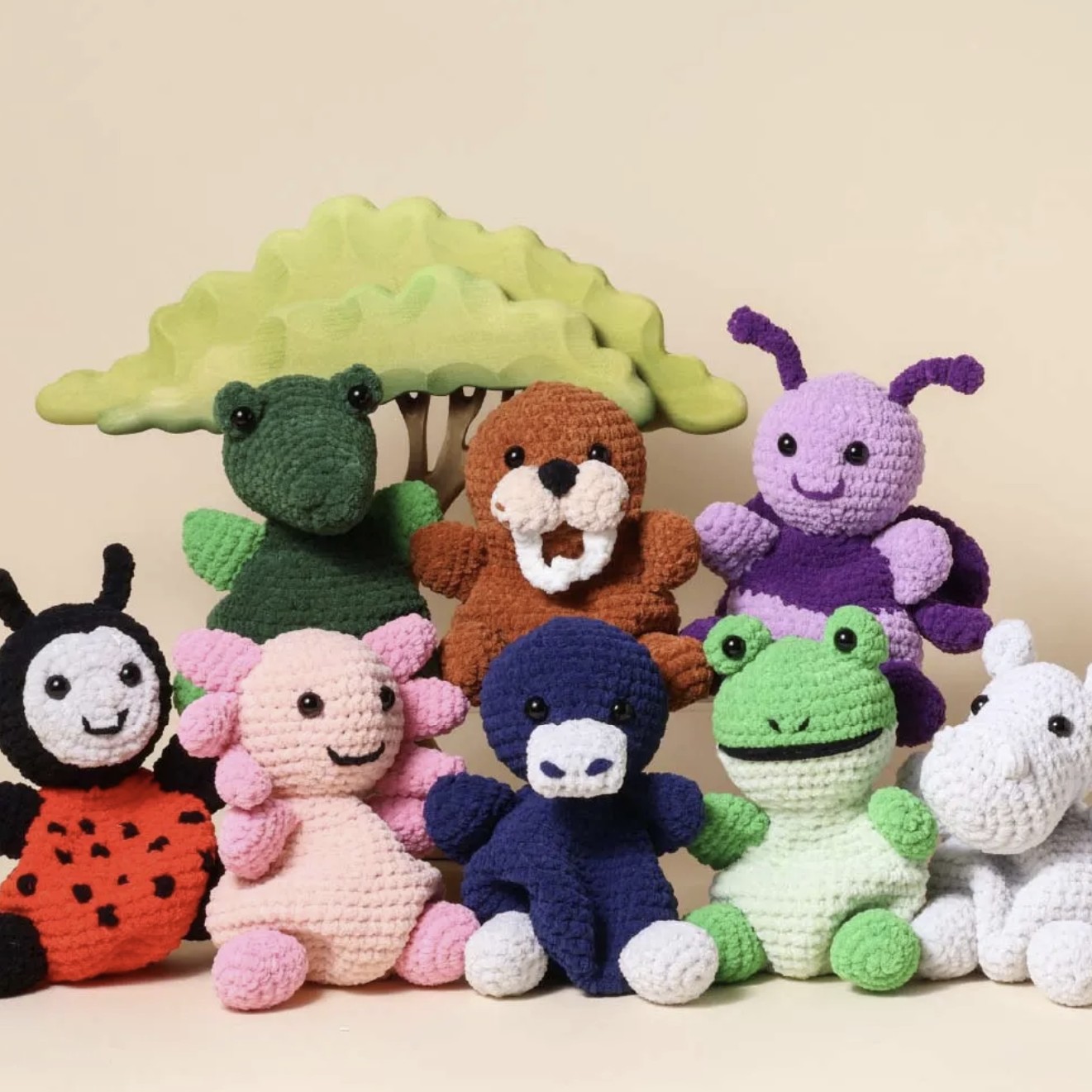 Yarnzoo | Mini Haakboek Kroeltjes Haken - Afbeelding 3
