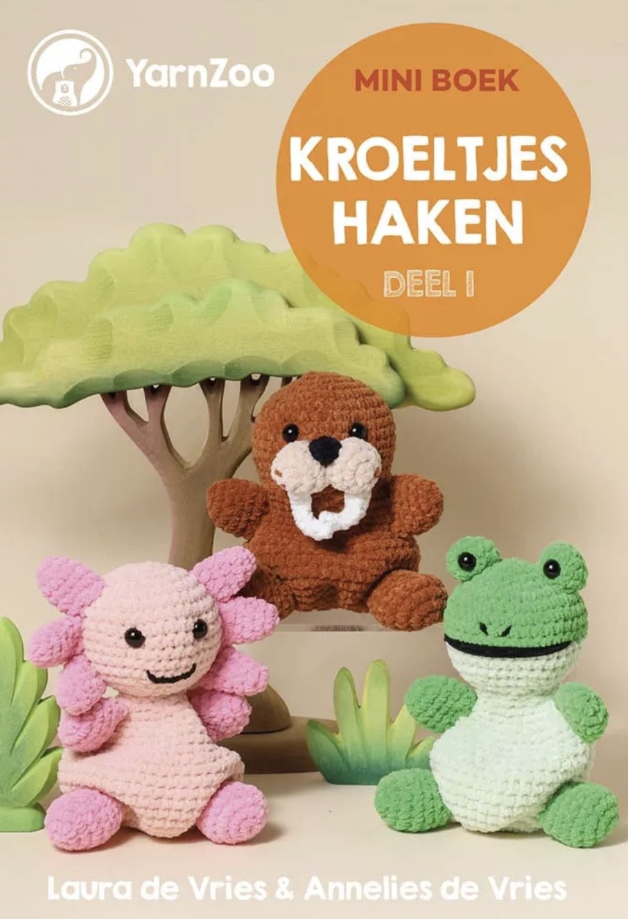 Yarnzoo | Mini Haakboek Kroeltjes Haken - Afbeelding 2