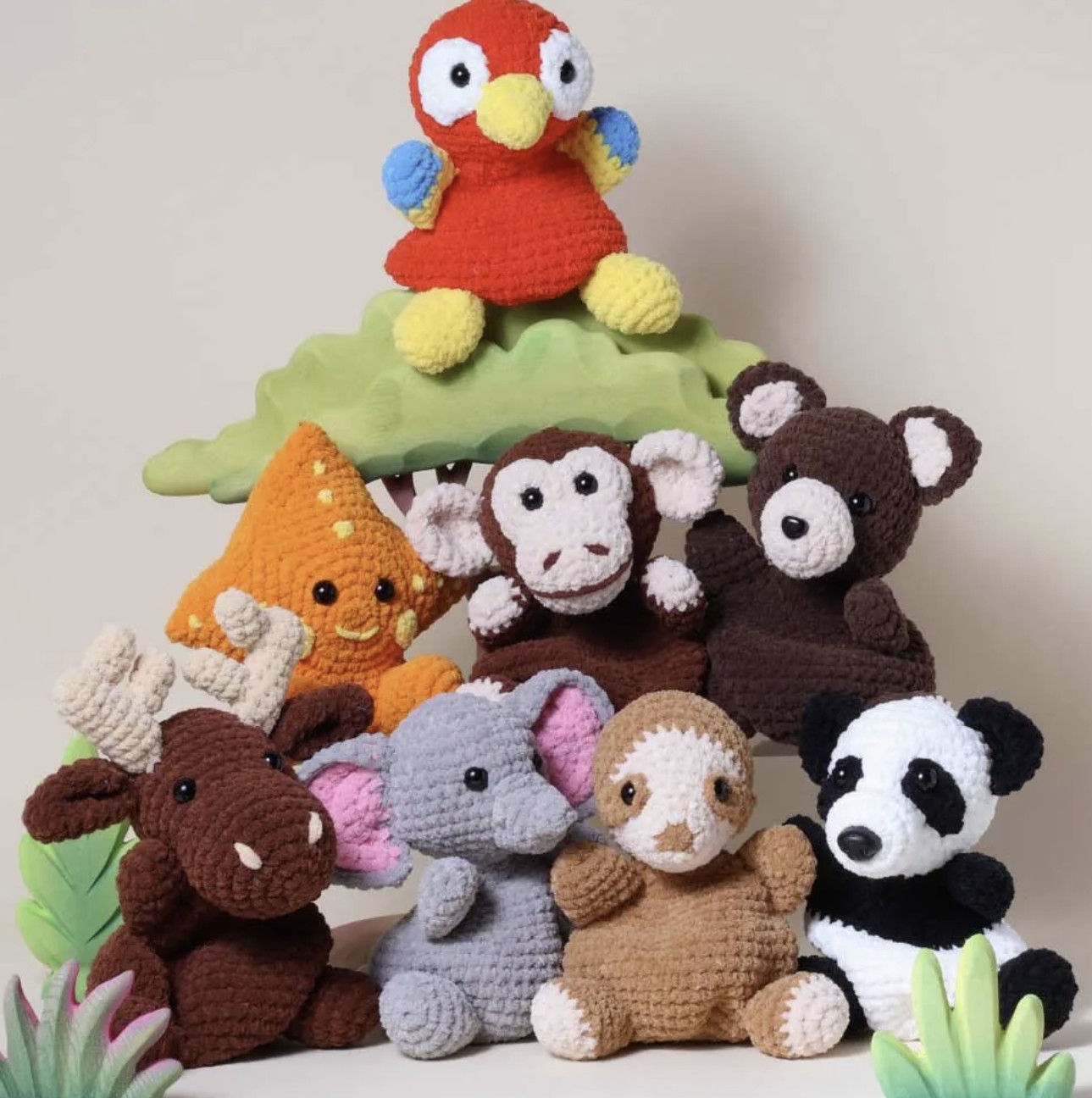 Yarnzoo | Mini Haakboek Kroeltjes Haken - Afbeelding 5