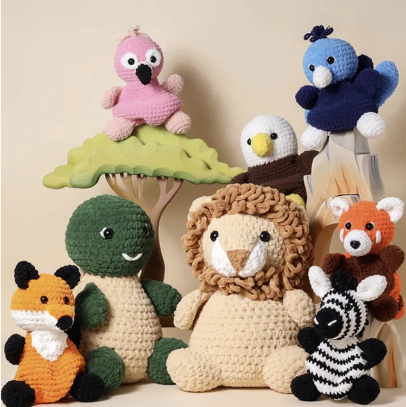 Yarnzoo | Mini Haakboek Kroeltjes Haken - Afbeelding 9